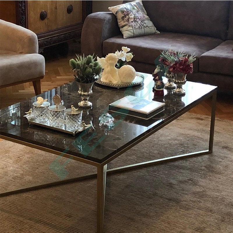 Rectangular Marble Coffee Table